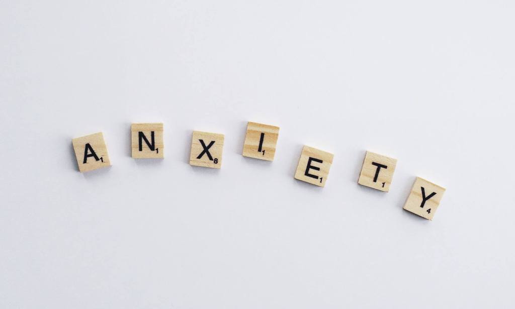 Anxiety spelled out in blocks. How can you help your child manage anxiety.