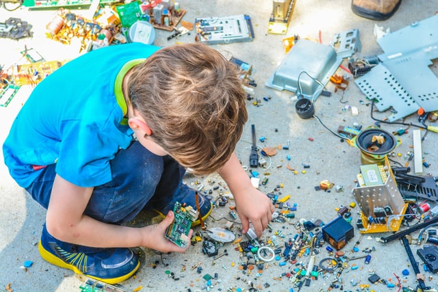 Boy playing. Create a dream team for your child with autism.