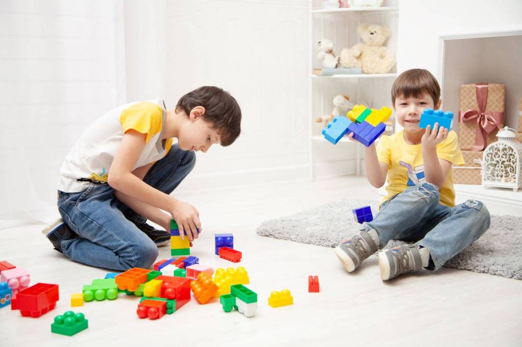 Boys participate in group to learn social skills.