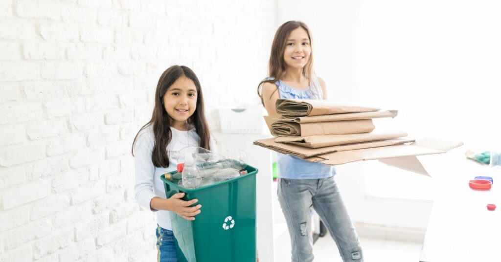 Girls cleaning room. How to teach your autistic child or teen organization skill.s