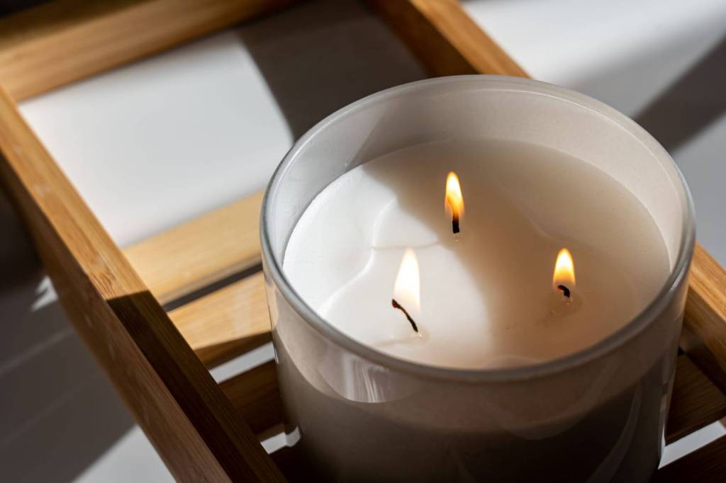 Lighting a scented candle can be self-care.