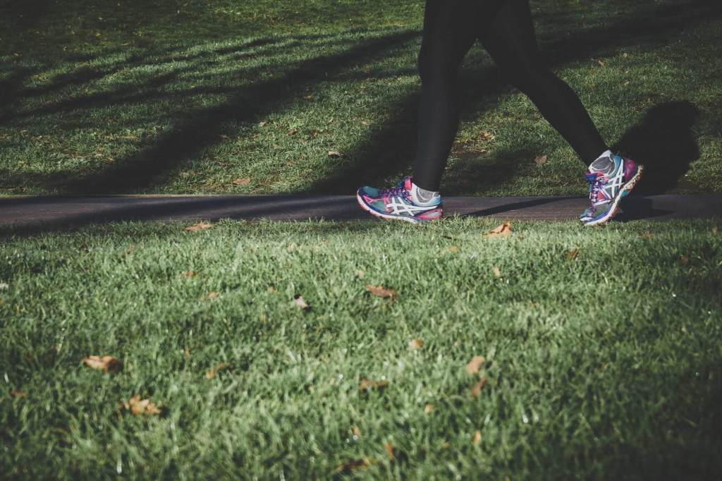 Walking is a form of self-care.